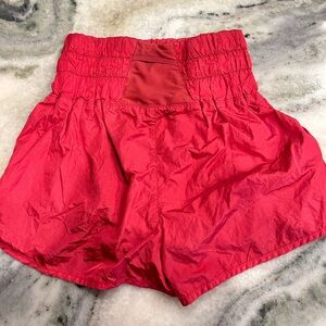 Free People “The Way Home” shorts - size M - cherry red color